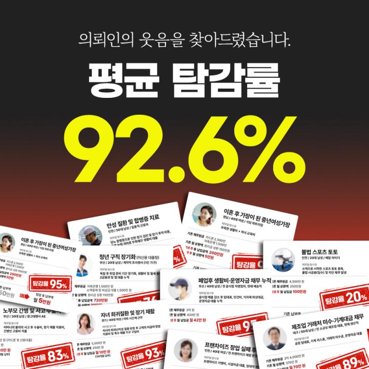 옥산면사정리개인회생